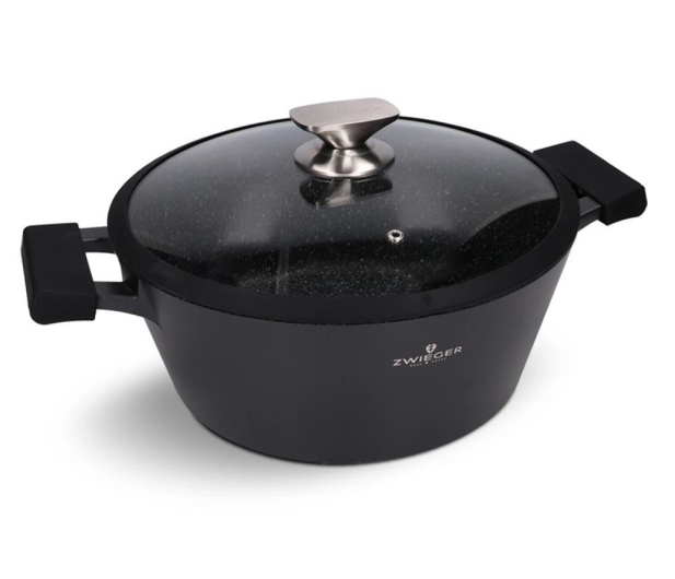 ZWIEGER BLACK STONE Garnek z pokrywką 28 cm - 1335289 - zdjęcie